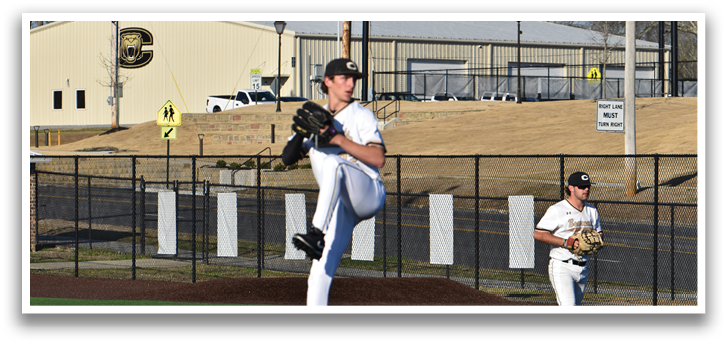 Two baseball players on a field, one is pitching a ball. AI generated content