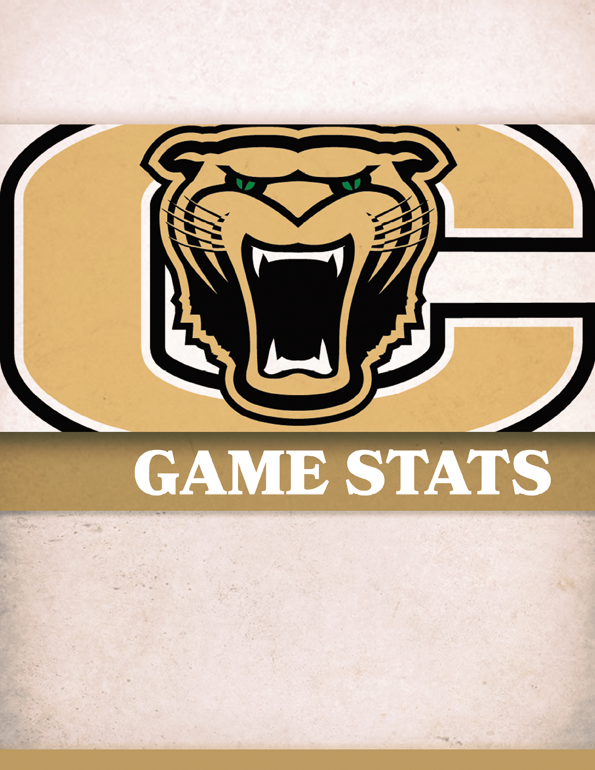 A logo for Cougars Game Stats. AI generated content
