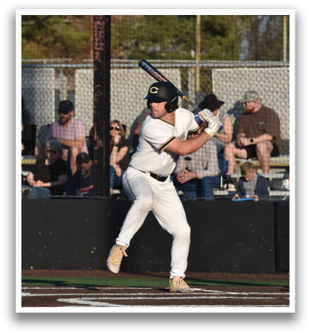 A baseball player is swinging a bat, with a catcher and umpire behind him. The batter is wearing a helmet and is in the process of hitting the ball. AI generated content