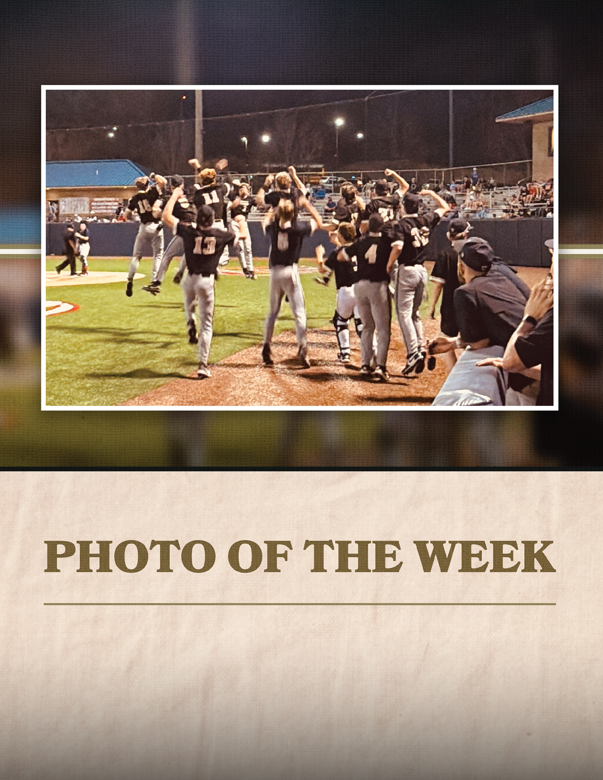 A group of baseball players celebrating a win. AI generated content