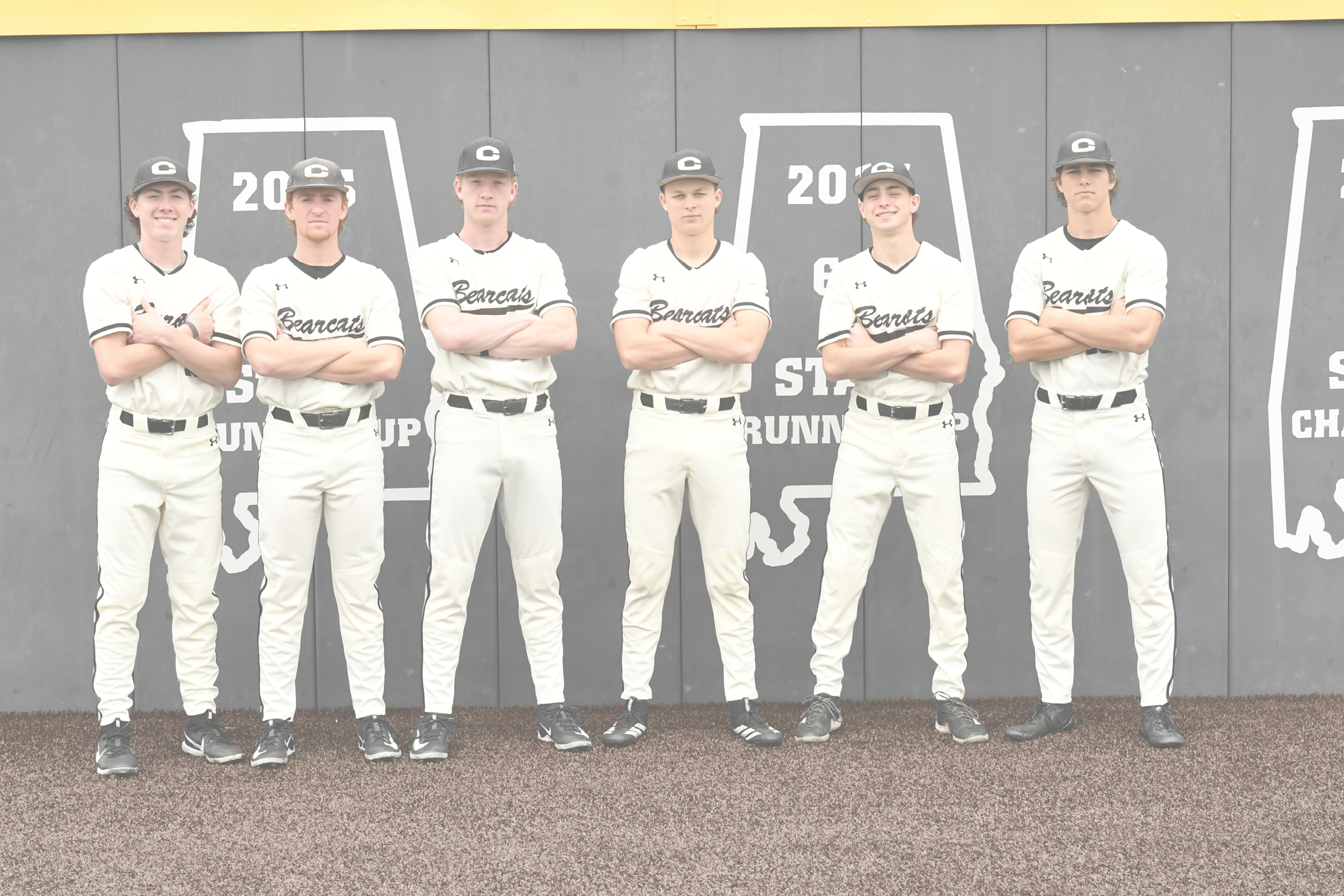 A group of baseball players pose for a picture. AI generated content