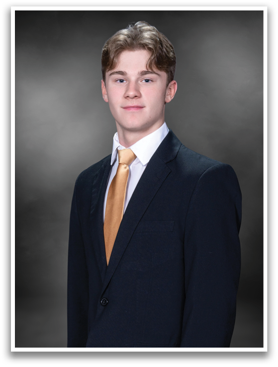 A young man wearing a suit and tie is posing for a picture. AI generated content