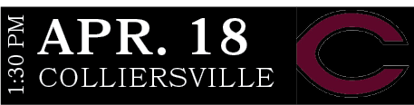 COLLIERSVILLE,APR. 18,1:30 P
