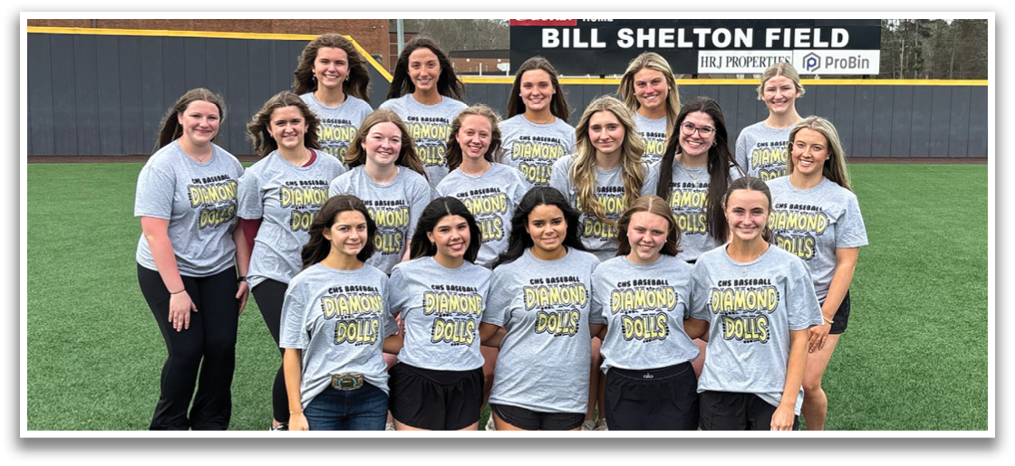 A group of girls wearing grey shirts and black shorts pose for a picture on a baseball field. AI generated content