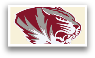 A tiger's head with its mouth open, showing its teeth. AI generated content