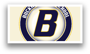 A logo for Buckhorn High School. AI generated content
