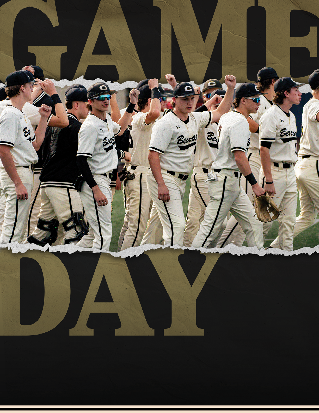 Baseball players in uniforms on a field. AI generated content
