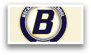 A logo for Buckhorn High School. AI generated content