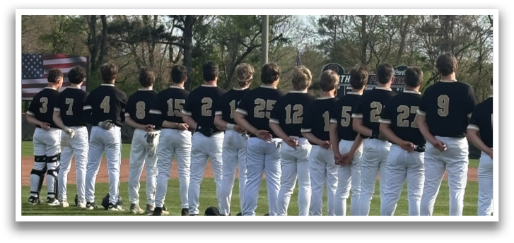 A group of baseball players are standing on a field, wearing their uniforms and posing for a picture. AI generated content
