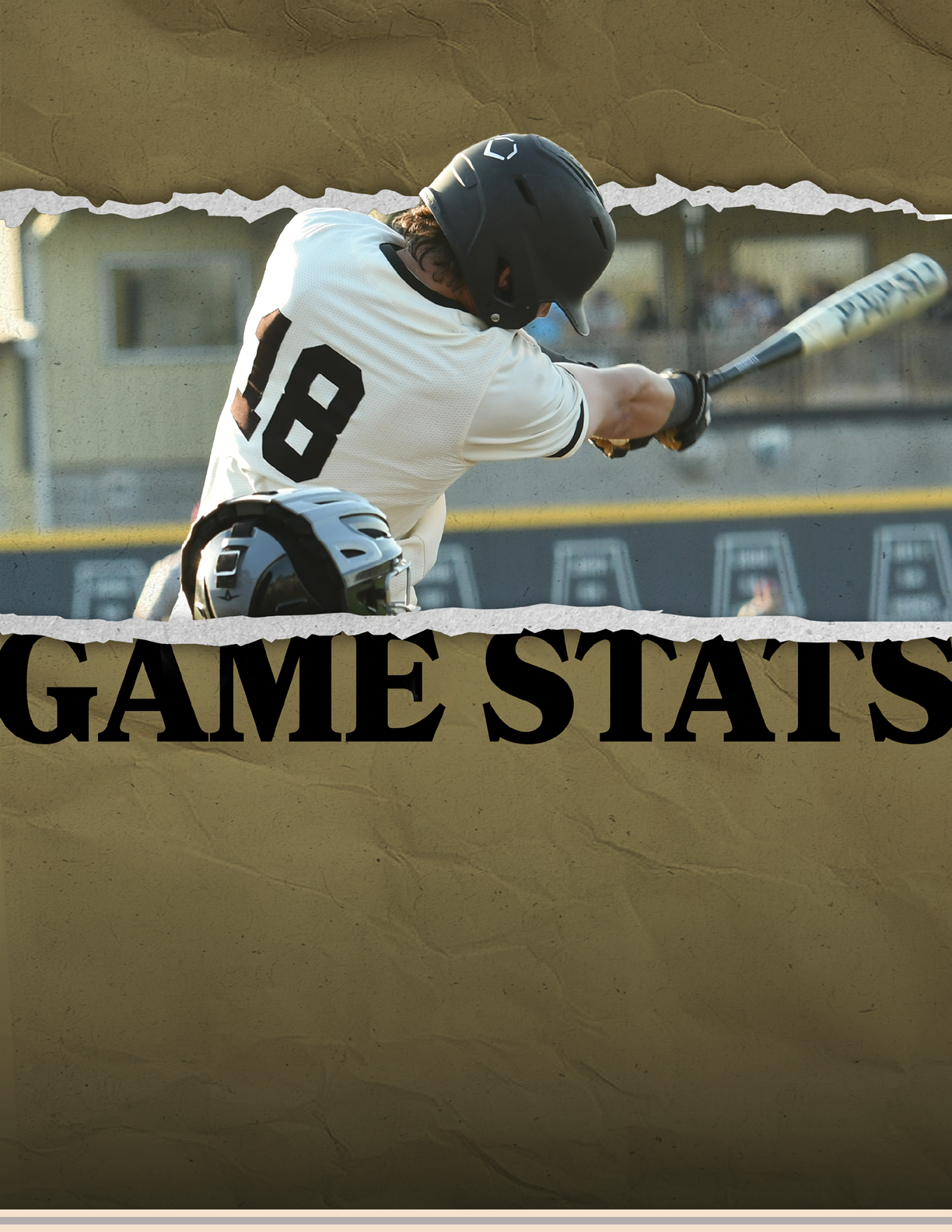 A baseball player is swinging a bat, with the number 18 on his shirt. AI generated content