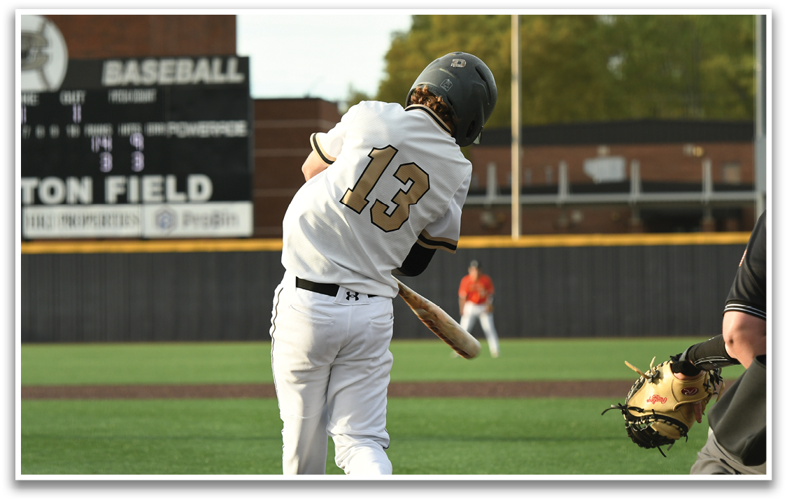 A baseball player is swinging a bat at a ball, with the catcher ready to catch it. AI generated content