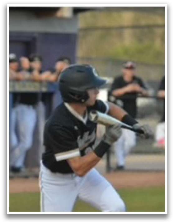 A baseball player is swinging a bat on a field, with several other players watching from the sidelines. AI generated content