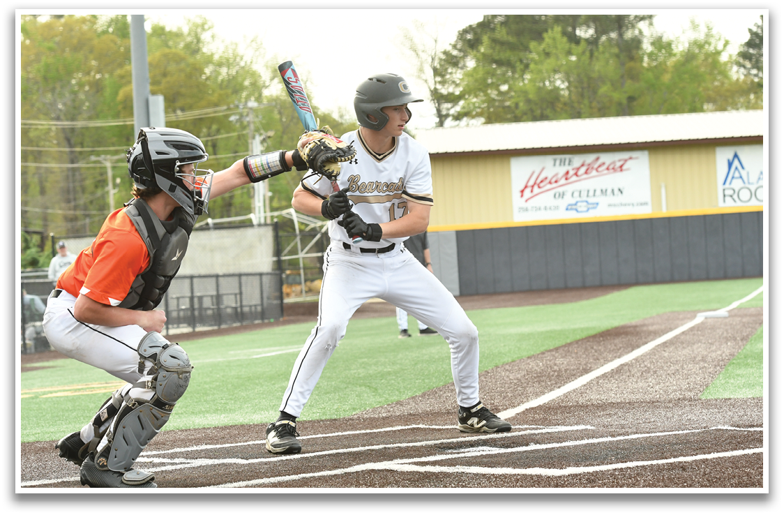 A baseball player is swinging a bat, while a catcher and umpire watch. AI generated content