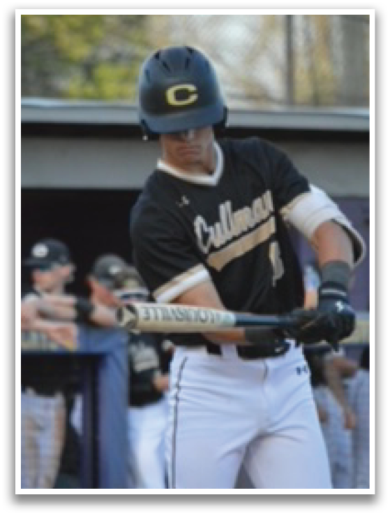 A baseball player is holding a bat, preparing to swing. AI generated content