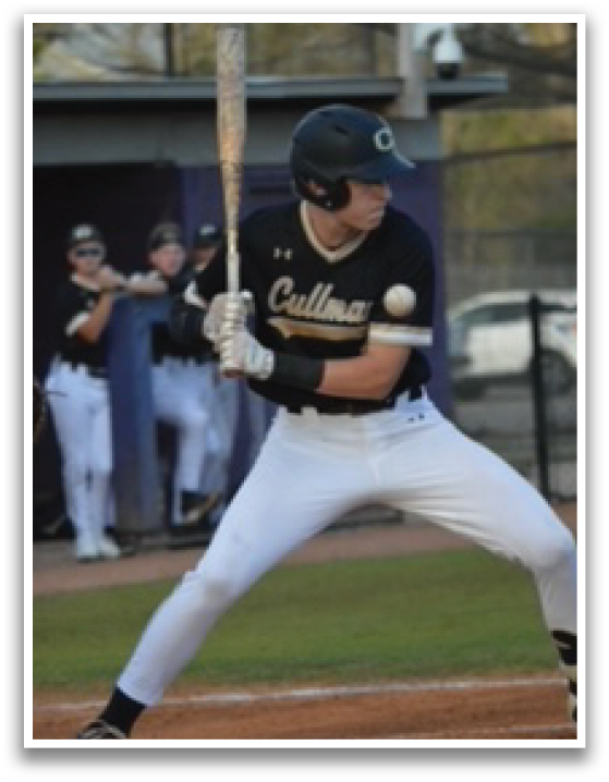 A baseball player is swinging a bat, attempting to hit a ball. AI generated content