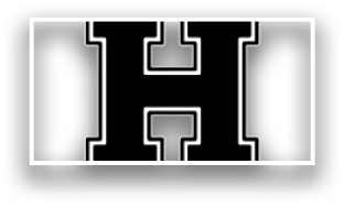 A black and white image of a letter H. AI generated content