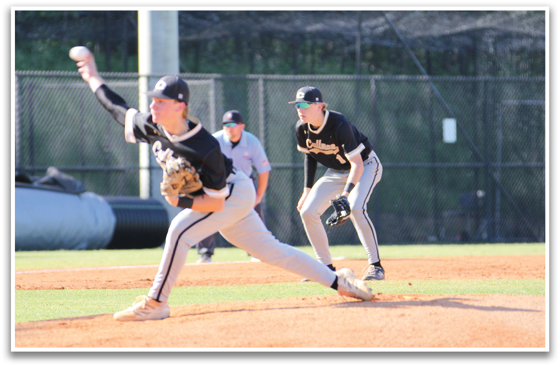 Two baseball players are running on a field. One player is wearing a baseball glove. AI generated content