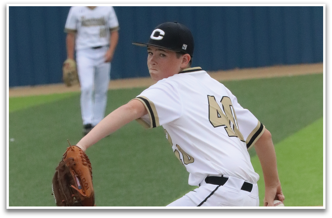 A baseball player in a white uniform is pitching a ball. AI generated content
