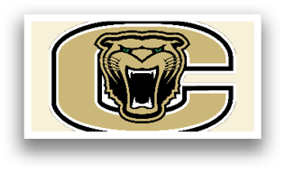 A logo for Cougars with a paw and mouth open. AI generated content