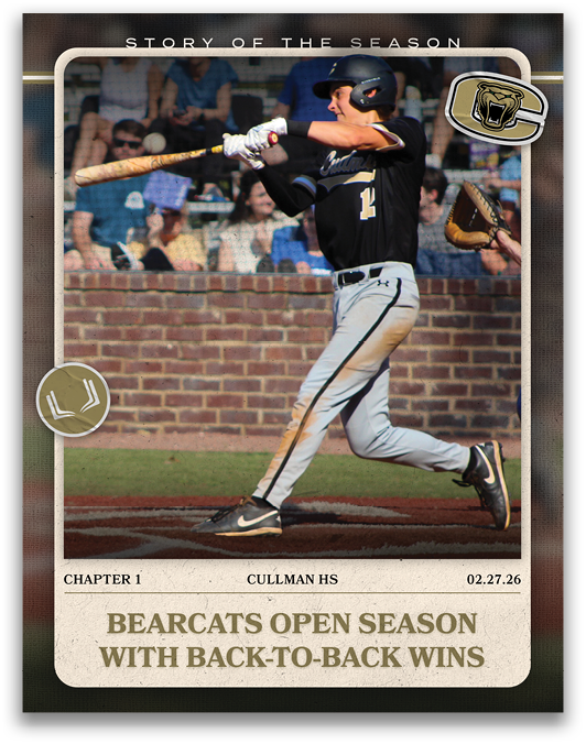 A baseball player in a black jersey is swinging a bat. AI generated content
