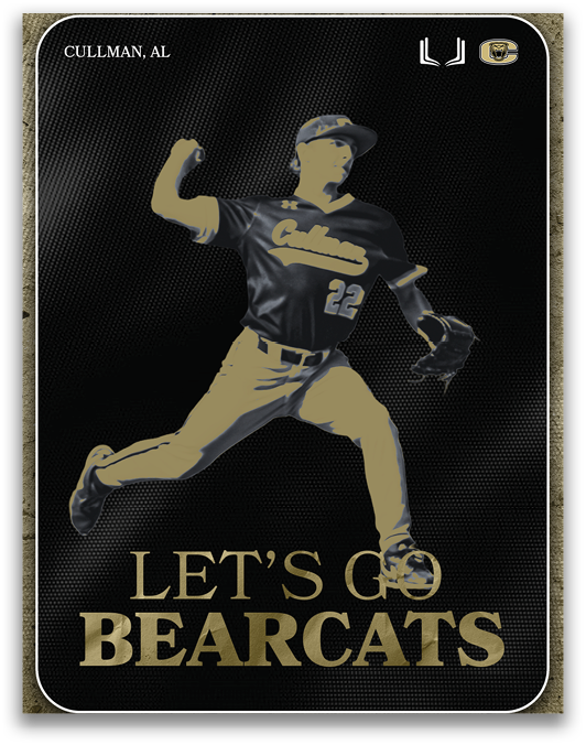 A baseball player in a black and gold jersey with the number 22 on it. AI generated content
