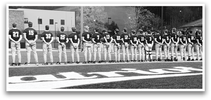 A group of baseball players standing on a field. AI generated content