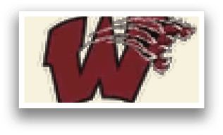 A red and white logo for the University of Wisconsin. Description generated by AI