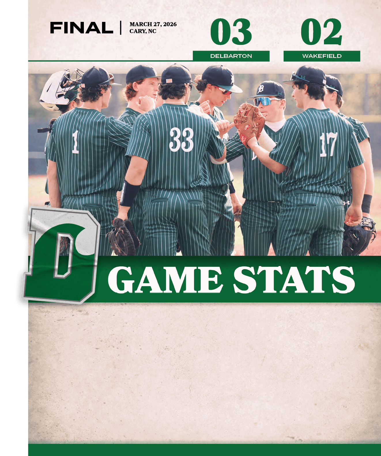 FINAL,02,03,MARCH 27, 2026 CARY, NC,WAKEFIEL