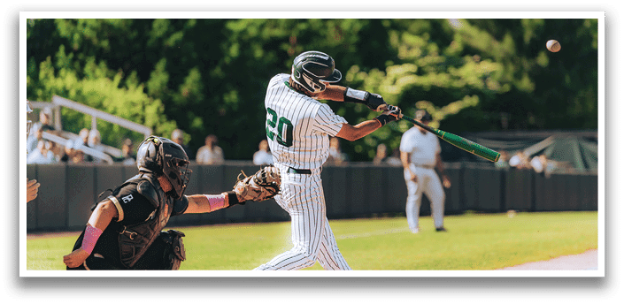A baseball player on the field. Description generated by AI
