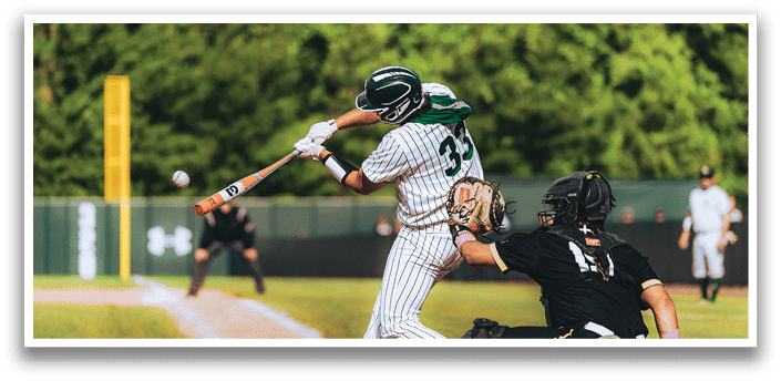 A baseball player on the field. Description generated by AI