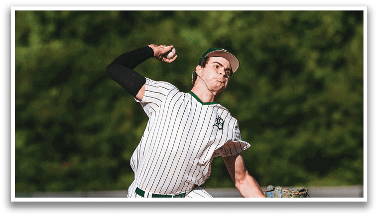 A baseball player with the number 13 on his jersey walks away from home plate. Description generated by AI