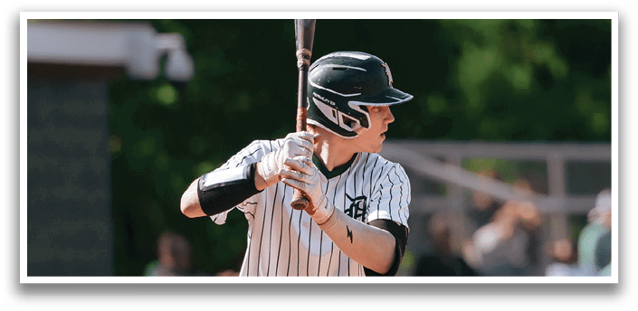 A baseball player on the field. Description generated by AI