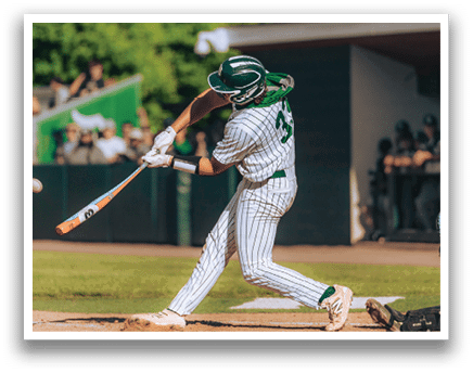 A baseball player is sliding into home plate. Description generated by AI