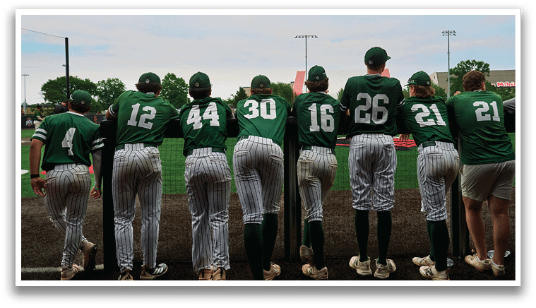 A baseball player with the number 13 on his jersey walks away from home plate. Description generated by AI