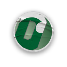 A collection of stickers with various sports and logos, including a basketball net and a green D logo. AI generated content