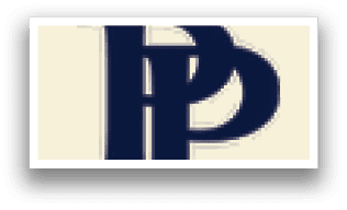 A blue and white logo. Description generated by AI