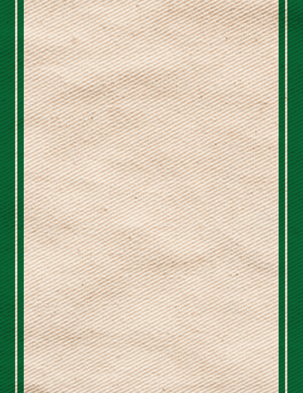 A green and white striped cloth. Description generated by AI
