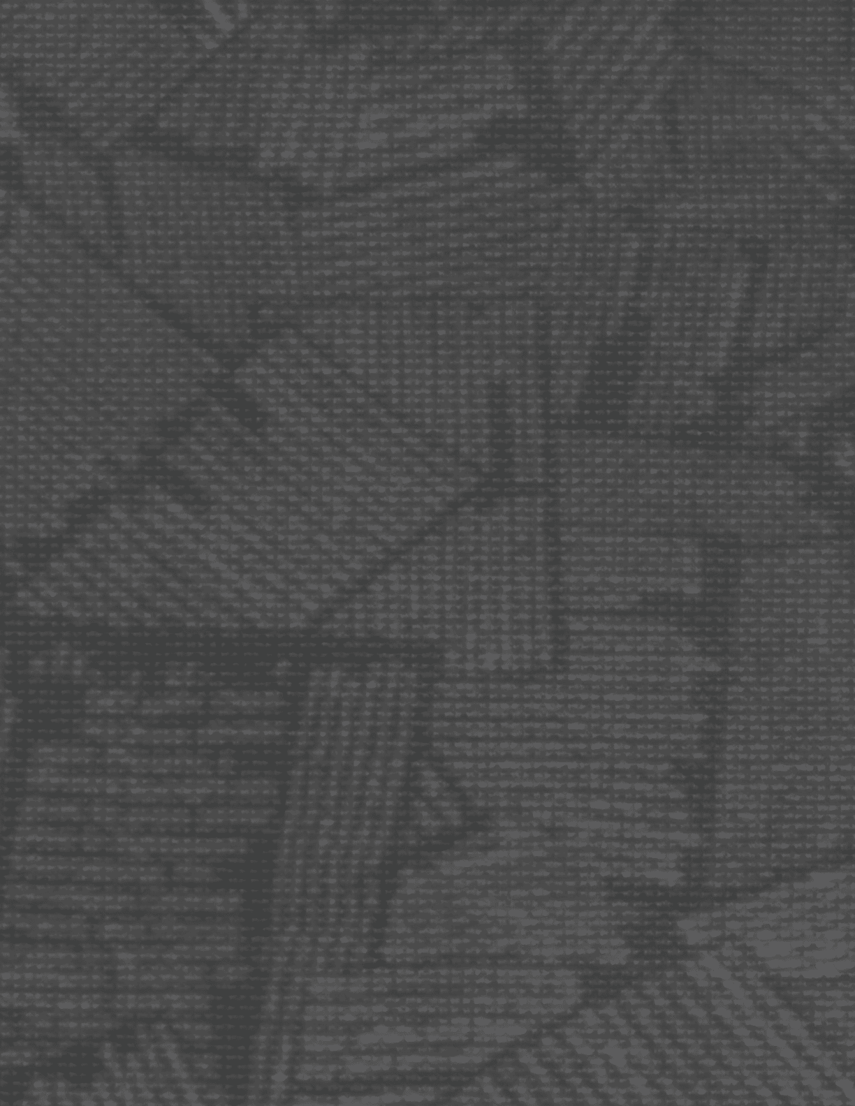 A black and white photo of a floor with a pattern of squares. Description generated by AI