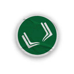 A collection of stickers with a green and white color scheme. Description generated by AI