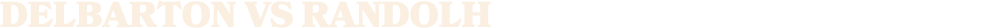 delbarton vs RANDOLH