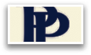 A blue and white logo. Description generated by AI