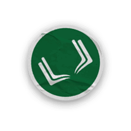 A collection of stickers with a green and white color scheme. Description generated by AI