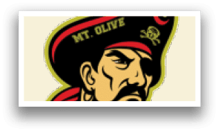 A pirate logo for the Marauders. Description generated by AI