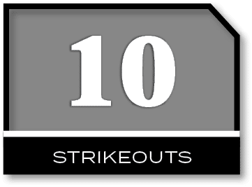 10,STRIKEOUT