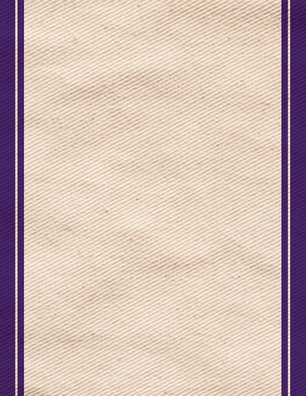 A white and purple striped cloth. AI generated content