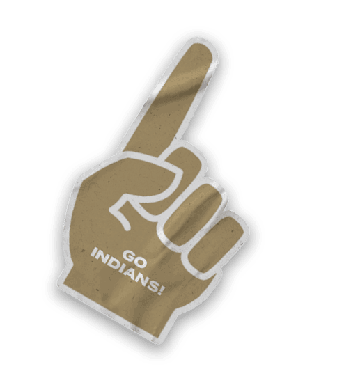 A collection of logos and symbols, including a baseball glove, a baseball, a hand, a football, and a map of Georgia. AI generated content