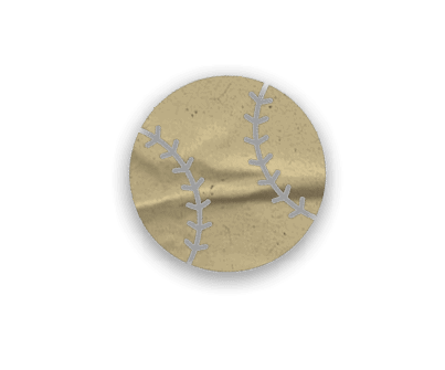 A collection of logos and symbols, including a baseball glove, a baseball, a football, and a soccer ball. AI generated content