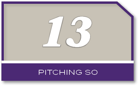13,PITCHING S