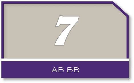 7,AB B