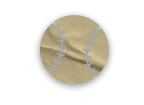 A collection of logos and symbols, including a baseball glove, a hand, a football, and a map of Georgia. AI generated content